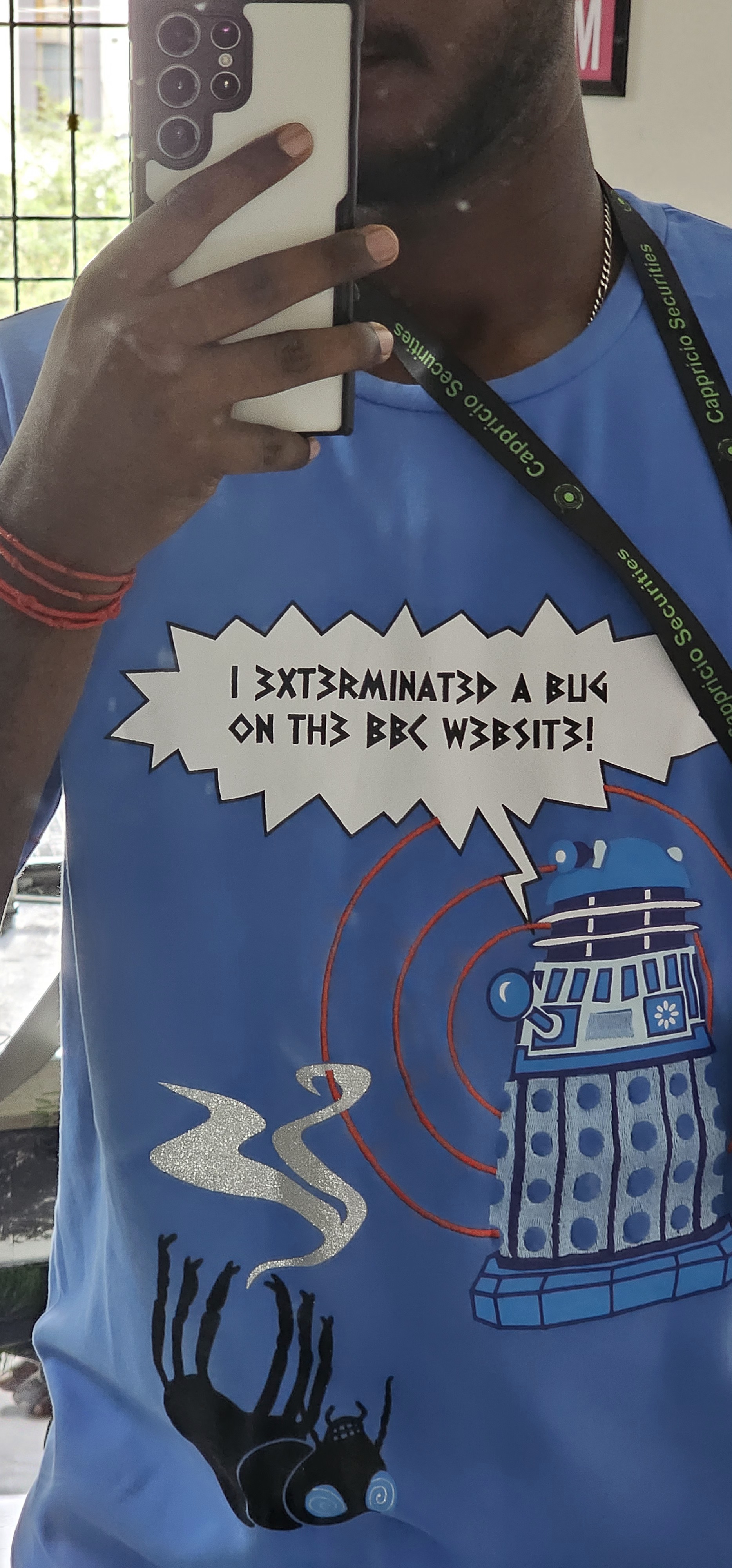 BBC T-shirt — POC by @karthithehacker